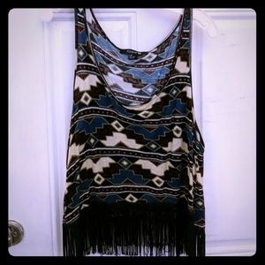 Forever 21 large crop tank top